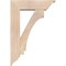Ekena Millwork Imperial Traditional Smooth Bracket w/ Offset Brace, Douglas Fir, 7 1/2"W x 26"D x 38"H BKT0806X26X38IMP01SDF - alternate 3